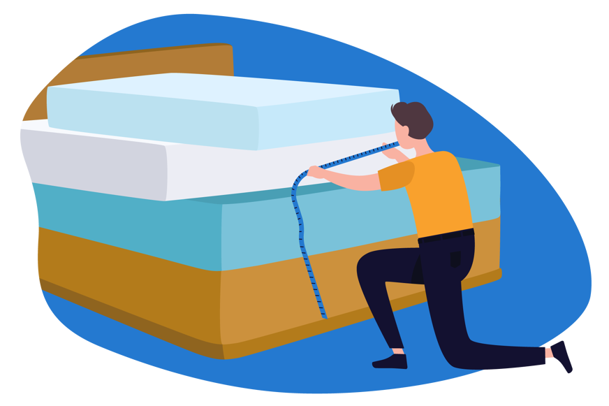 Tamanos de colchones sin resortes